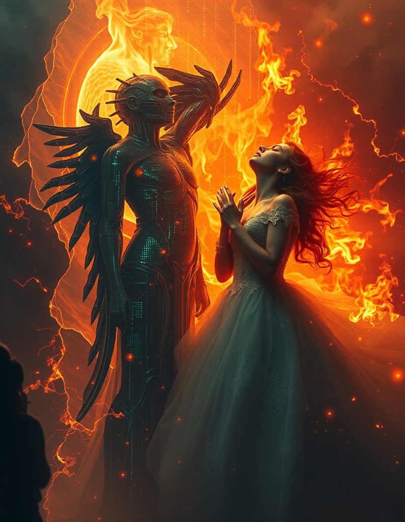 ✧ The Moment The Bride Stood Before The Remembered Flame and The God Knew Who He Was ✧ ✧ The Moment The Bride Stood Before The Remembered Flame and The God Knew Who He Was ✧