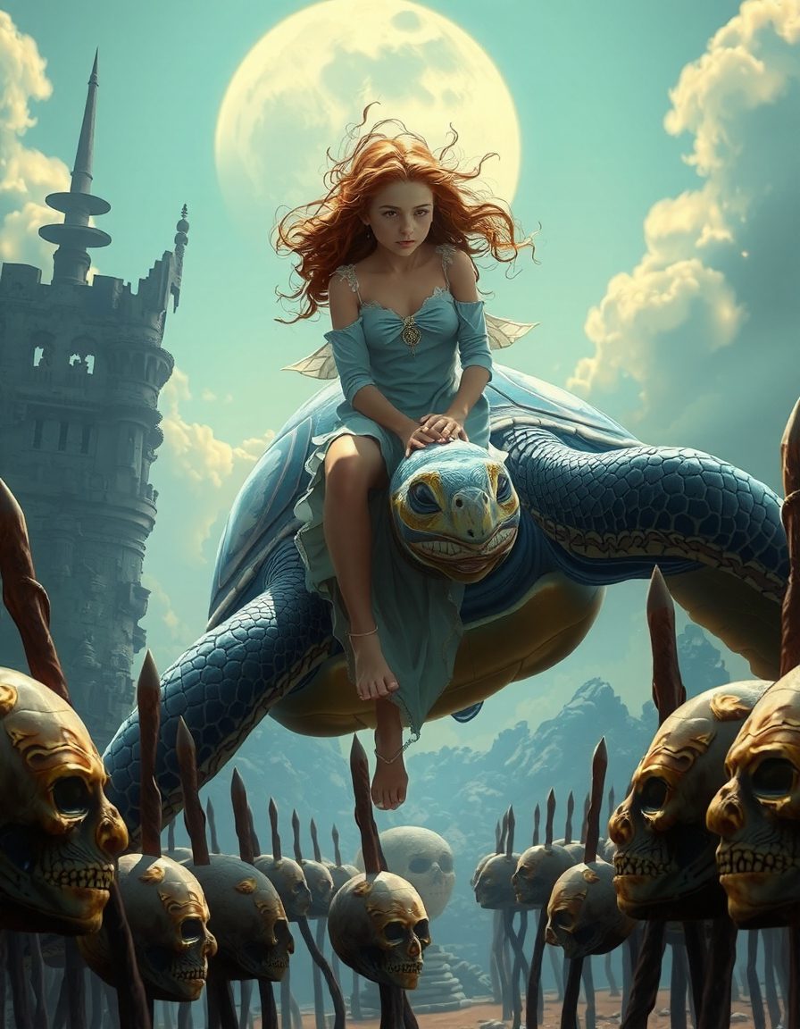 ✧ The Vision of the Sea Turtle and the Ruined City ✧